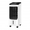 Climatiseur Evaporatif Blanc/Noir Empire 80w 3vel 4 litres accumulateur oscillant,c/Freo, moteur et minuterie 57x26,5x23cm