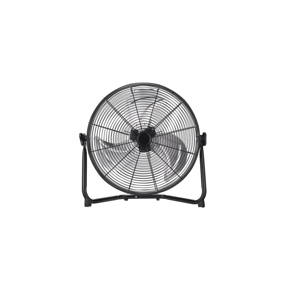 Ventilador Industrial Midas 100w Negro/cromo 46d  3 Velocidades,orientable 51x55x22 Cm