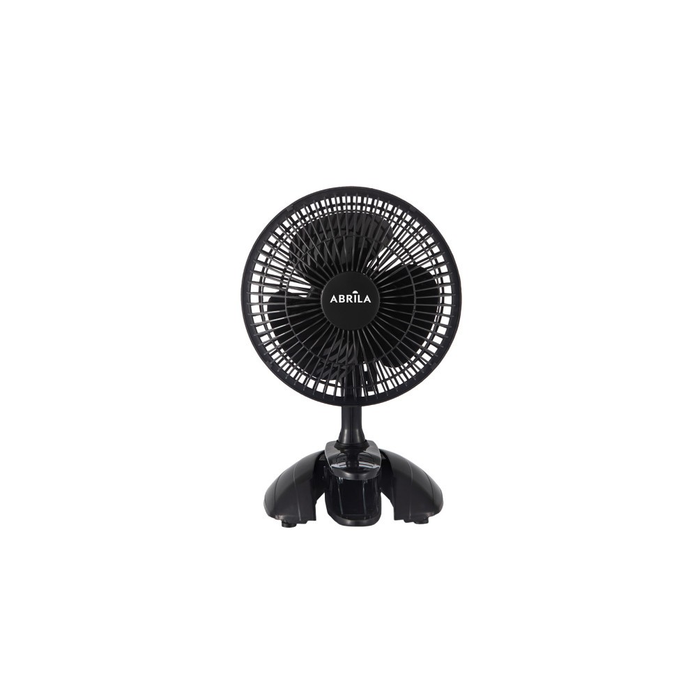Ventilateur de plafond avec pince Nervion Noir 2 vitesses 20 W 2 en 1 30 x 20 x 16 cm