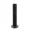 Black Cuckoo Tower Fan 3speed 50w Rotary Temporizer 78x22x22 Cm