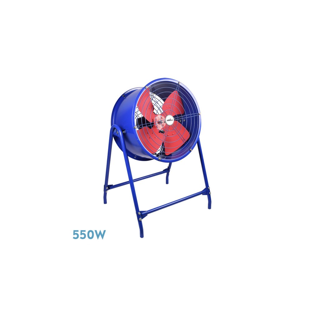 Ventilador Industrial Dana Azul/rojo 550w 1vel 4aspas C/soprte  103x58x32cm