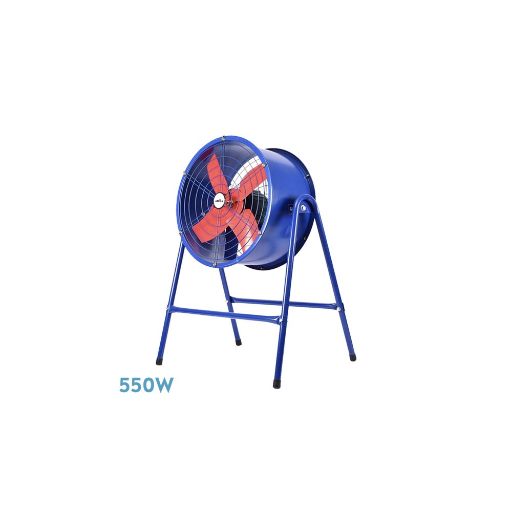 Ventilador Indust.torrente Azul/rojo 550w 1vel 4aspas C/soprte 103x58x27cm