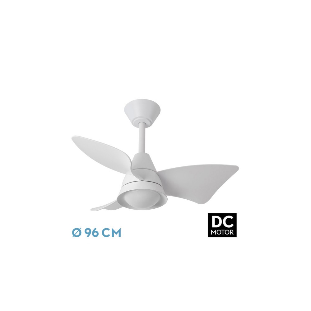 Ventilator Dc Jaguar 30w 3000lm White 96d 3spas 6vel 3000-4500-6500k Remoto+reg.intensity+memory+temporizer