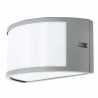 Aplique Exterior Tua Gris Claro 1xe27 12x25x13 Ip44