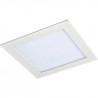 Downlight 12w 6500k Cuad. Anubis 1080lm Blanc 17x17x1,5