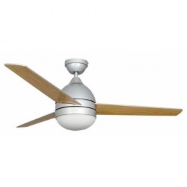 Silver Fan Alisio 3 Aspas Silver/haya 2xe2746x 112d Télécommande