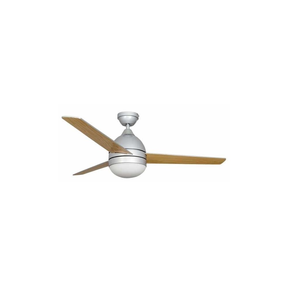 Silver Fan Alisio 3 Aspas Silver/haya 2xe2746x 112d Télécommande