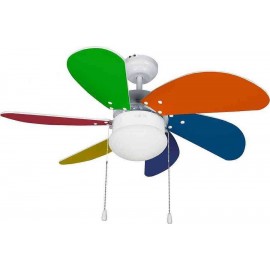 Ventilador compacto modelo CALELLA colores