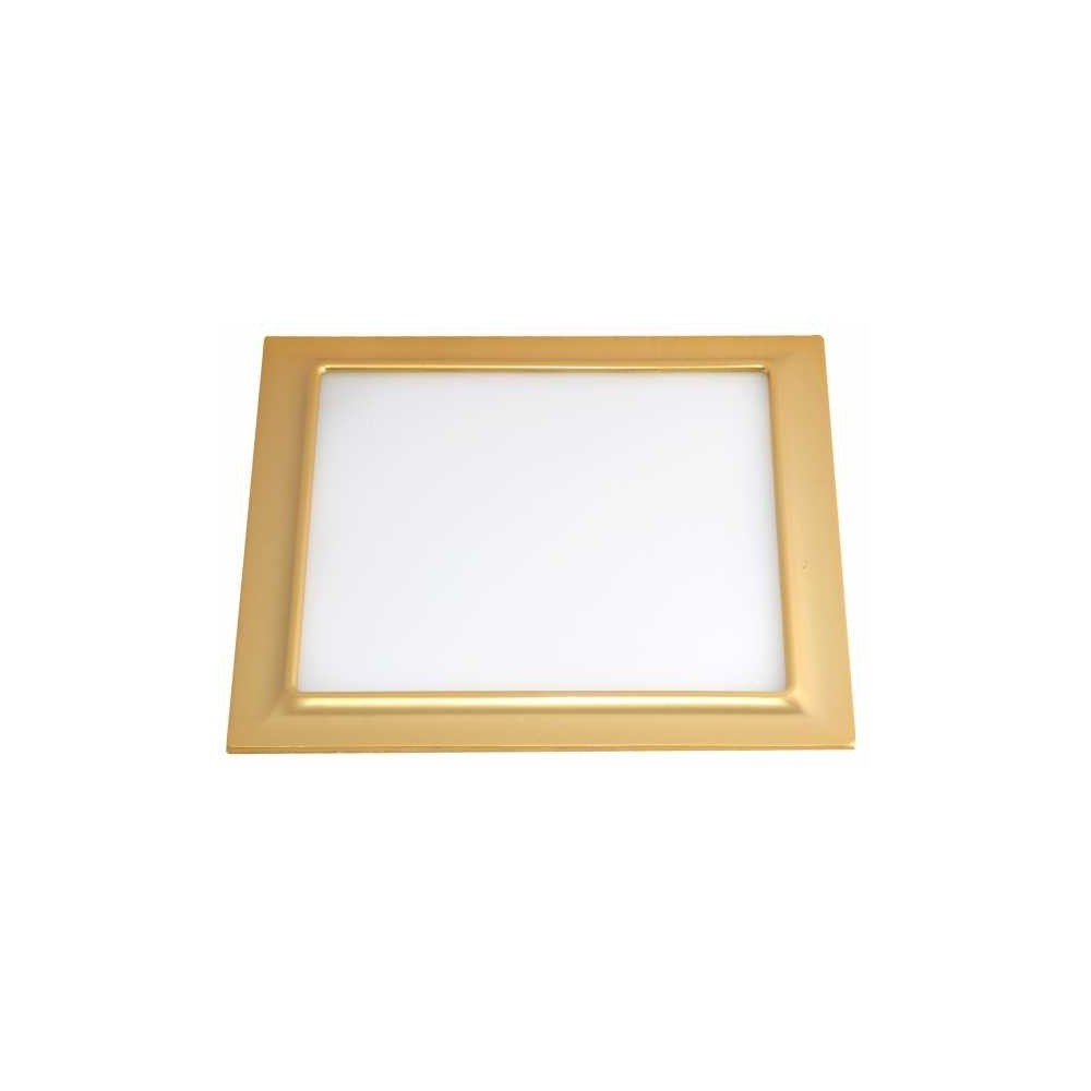 Downlight 16w 4000k Ventura Gold 1280lm 18x18