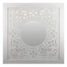 Miroir en treillis vectoriel avec cadre carré