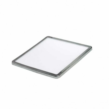 Downlight 8w 4000k Cromo Providencia 586lm 11,8x11,8  Ajustable Al Hueco De Empotrar