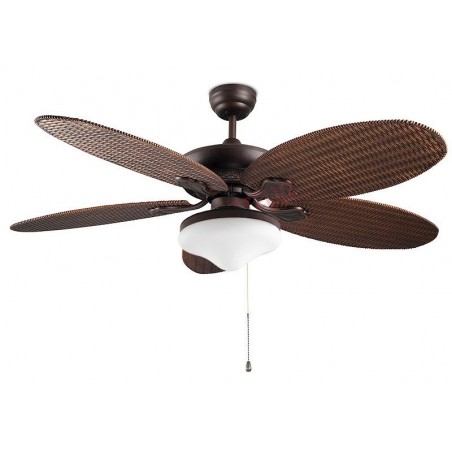 KIT LUCE per ventilatore da soffitto modello PHUKET finitura marrone