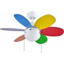 Fan model CALETA couleurs
