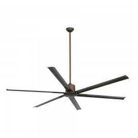 Ventilatore da soffitto Andros marrone, motore DC senza luce FARO