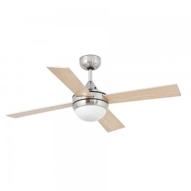 Ventilatore da soffitto con luce Mini Icaria 33695