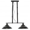 Doppio Pendente 2L INDUSTRIAL SERIES FINISH Metal Oxide