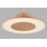 Soffitto 1 Luce 48Cm SERIE DISCOBOLO FINITURA LEGNO