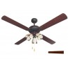 Tiffany Macarella ventilateur de plafond