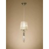 Lampe 1 Light TIFFANY SERIES ANTIQUE BRASS FINISH