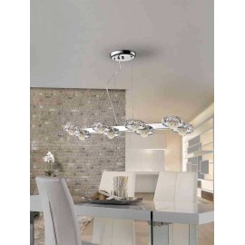 Lampe Schuller pour salle à manger modèle SURIA LED 8 lumières