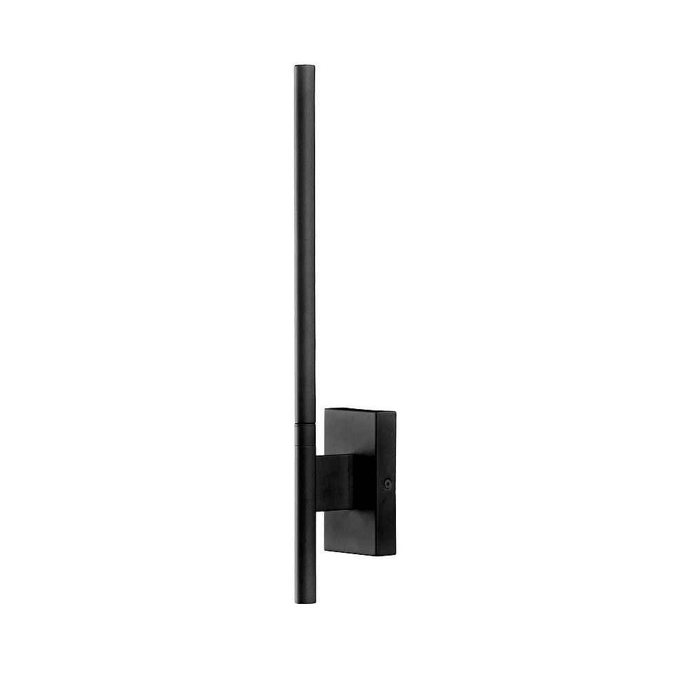 Black TORCH model wall attachment with LED MANTRA