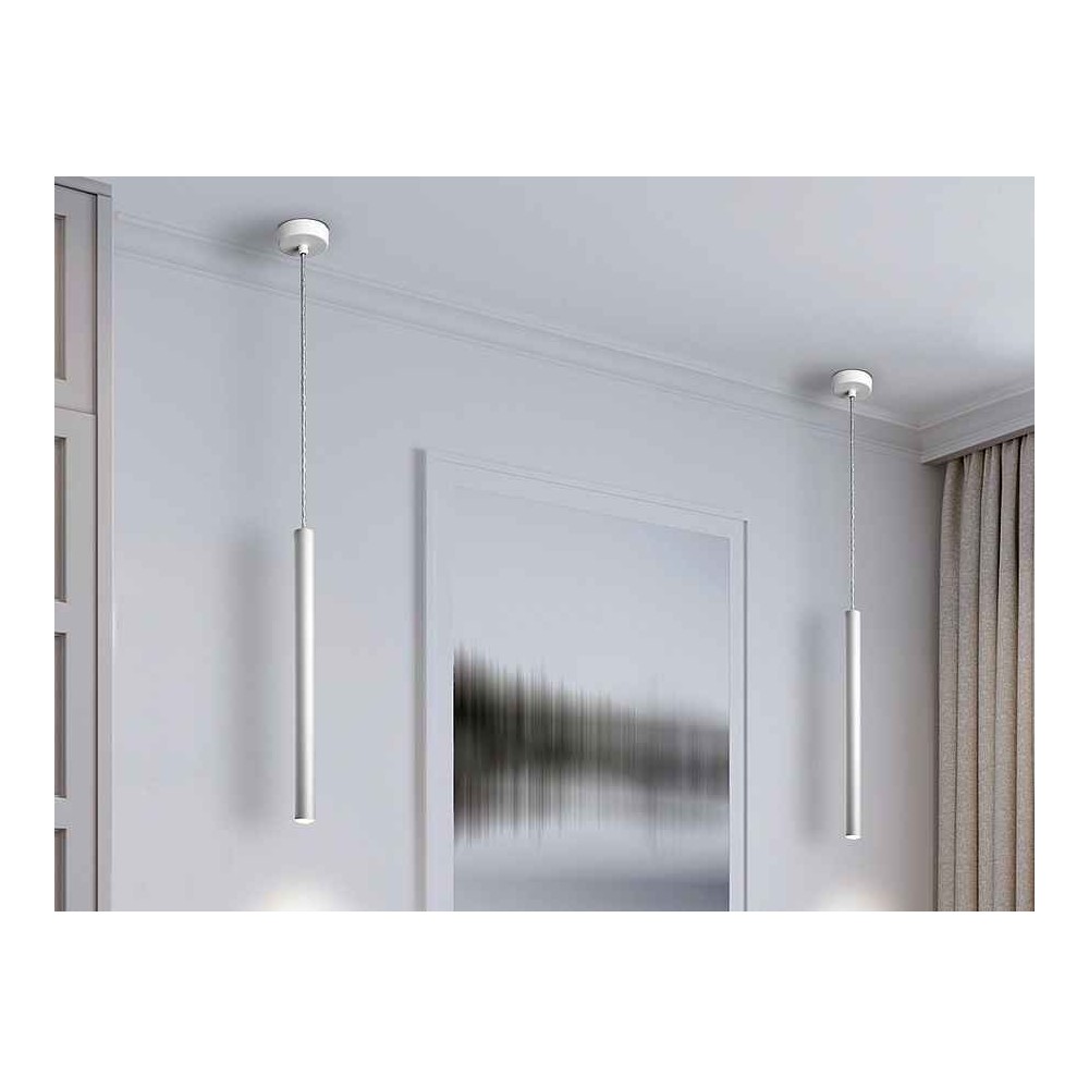 Lamp model VARAS 1 white dimable light from Schuller
